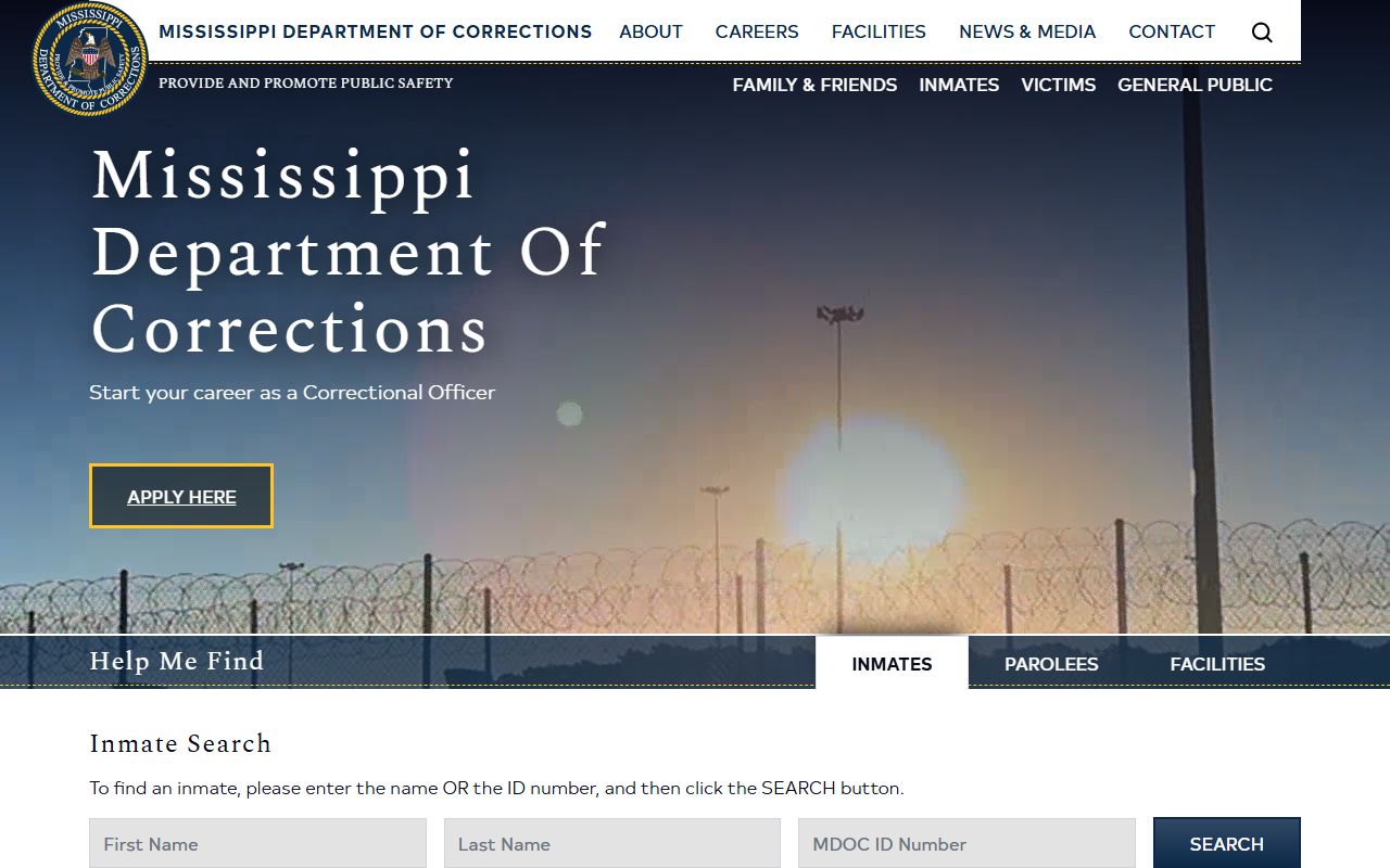 Simpson County inmate records MDOC inmate locator